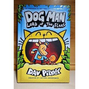 DOG MAN LORD OF THE FLEAS DAV PILKEY 2018 GRAPHIX BOOK